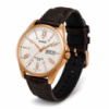 Чоловічий годинник Casio MTP-1384L-7A з римськими цифрами та корпусом кольору рожеве золото