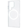 Чохол WAVE Clear Case (PC+TPU) with Magnetic Ring для Samsung S26 Ultra 5G Прозорий