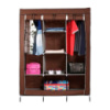 Тканевый шкаф для вещей YT41593, 130х45х175см, Red Wine, Box