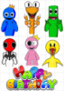 Цукрові картинки Роблокс, Rainbow Friends