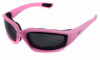 Защитные очки с уплотнителем Global Vision Fight Back 1 light pink (gray)