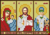 Схема для вышивки Иконостас «Домашний» (в красном)