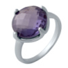 Серебряное кольцо CatalogSilver с александритом 8.208ct, вес изделия 4,44 гр (1964163) 18 размер