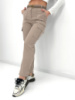 Жіночі вельветові брюки карго «Urban» оптом | Норма Бежевий, 48