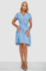 Сукня софт з принтом, колір блакитний, 230R0032