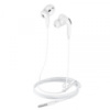 Навушники дротові HOCO M101 Pro Crystal (3.5mm) White (6931474782380)