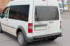 Задняя дуга AK-design Черная (нерж. сталь) для Ford Connect 2006-2009 гг
