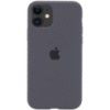 Чохол для iPhone 11 Silicone Case Full Protective (AA) (Сірий / Dark Grey) - купити в SmartEra.ua