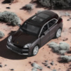 Металлическая модель Porsche Cayenne 1:32 — инерционная машинка с открывающимися дверями и звуком