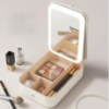 Дорожный органайзер для косметики с LED зеркалом (RD-1822)