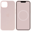 Чохол для Apple iPhone 13 mini (5.4«») - Silicone case (AAA) full with Magsafe and Animation (Рожевий / Chalk Pink) - купити в SmartEra.ua