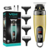 Машинка для стрижки волос VGR V-975 триммер для бороды и усов. Цвет: золотой