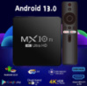 ТВ-приставка TV Box MX10 4K Android Smart TV  2x16 ГБ