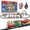 Ігровий різдвяний потяг (13 предметів) від батарейок, Christmas Classic Train
