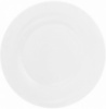 Набор 4 фарфоровые подставные тарелки «White City» Ø30см (белый фарфор)