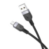 Кабель Hoco X109 USB to MicroUSB 2m black
