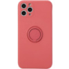 Чохол TPU Candy Ring Full Camera Для Apple iPhone 12 Pro (6.1«») (Червоний / Camellia ) - купити в SmartEra.ua