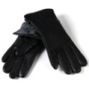 PODIUM Перчатка Женская кожа-олень Paidi 208-2 black махра Распродажа