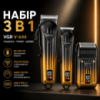 Комплект VGR 3 в 1 V-644 акумуляторна машинка для стрижки (clipper) тример і електробритва (шейвер)