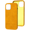 Шкіряний чохол для Apple iPhone 13 Croco Leather (Yellow) - купити в SmartEra.ua