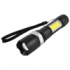 Фонарь Police 8626 C - XPE + COB 1х18650, ЗУ microUSB, zoom, Box