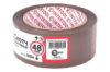 Скотч Intertool 48 мм х 100 м х 52 мкм коричневый (KT-0913)
