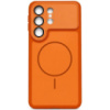 DM Чохол Armor Case Full Camera with MagSafe для Samsung S26 Ultra S948 Orange