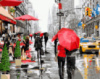 Картина за номерами «Дощ у Нью-Йорку» 40х50см