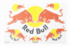 Наклейки (набор) спонсор RED BULL (27х18см) (#7069B) (N-1395)