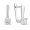 Серебряные серьги CatalogSilver с фианитами (2176459)