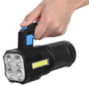 Светодиодный ручной переносной фонарь LF-S09 USB