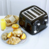 Тостеры на 4 тоста гренки Magio MG-283, тостер для кухни бытовой, тостерница для бутербродов