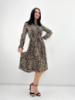 Повсякденна сукня міді «Kate» оптом | Норма | Розпродаж моделі Капучіно, 42-44