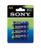 Батарейки Sony - Alkaline АА LR6, 1.5V, 4/48/192 шт.