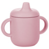 Силіконова чашка дитяча FreeON з ручками, pink