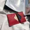 Компактний жіночий гаманець шкіряний Belle червоний