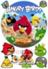 Вафельные картинки на тему: Angry birds