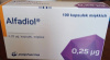 ​Альфадіол / Alfadiol (Альфакальцидол / Alfacalcidol) 0.25 мкг 100 капсул (Polpharma, Польща)