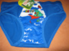 Трусики-сліпи на хлопчика рибки бамбук розмір 134/140 сині