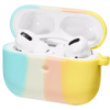 Силіконовий футляр Colorfull для навушників AirPods 3 (Блакитний/Жовтий) - купити в SmartEra.ua