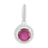 Серебряная подвеска CatalogSilver с рубином 3.187ct (2188049)