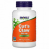 Кошачий коготь, 500 мг, Cat's Claw, Now Foods, 100 вегетарианских капсул