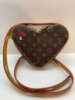 Жіноча сумка Louis Vuitton Game on Coeur Heart Monogram, коричнева