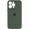 Чохол Silicone Case Full Camera Protective (AA) для Apple iPhone 13 Pro (6.1«») Зелений / Cyprus Green - купити в SmartEra.ua