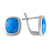Серебряные серьги CatalogSilver с опалом (2050575)