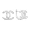 Серебряные серьги CatalogSilver с фианитами (2182849)