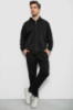 Спортивний костюм чоловічий утеплений, колір чорний, 244R9104