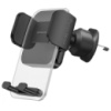 Автомобільний тримач Proove Crystal Clamp Plus Air Outlet Car Mount Black (CHCCP0000001) (Код товару:41515)