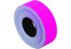 Етикетки-цінники Economix 21х12 мм рожеві (1000 шт. / рул.), E21301-09