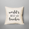 Подушка «World`s best teacher», английский